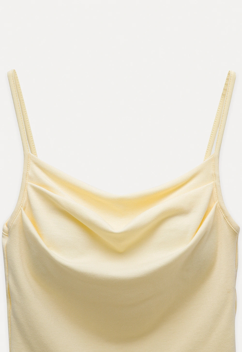 Cowl Neck Spaghetti Strap Camisole Top