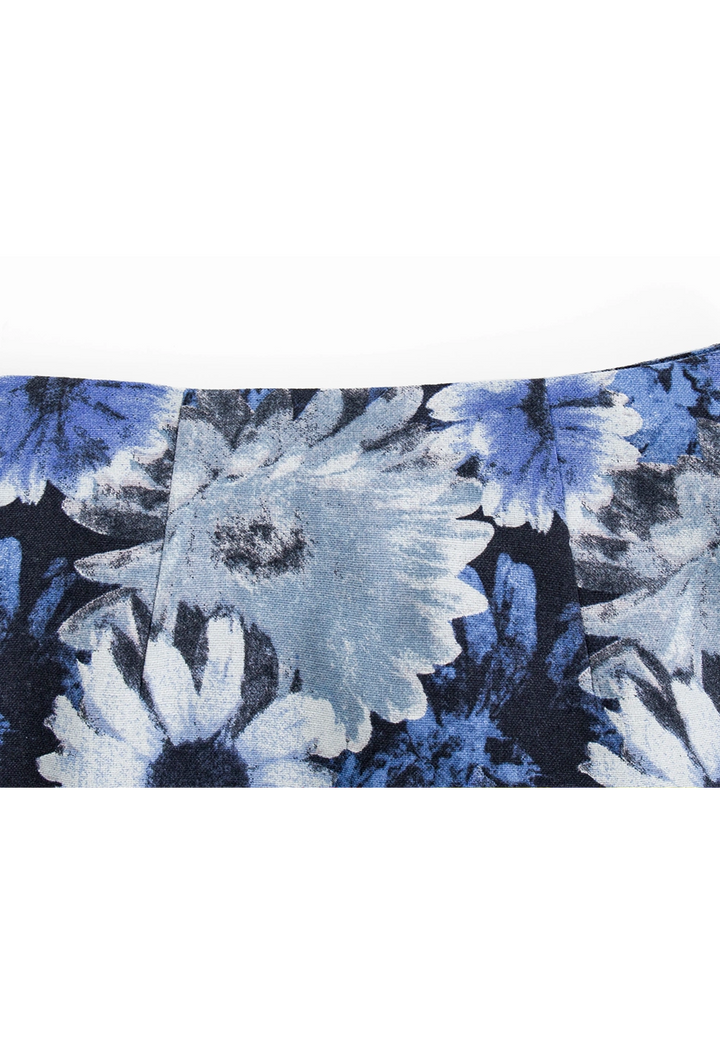 Women's Floral Print Mini Skirt