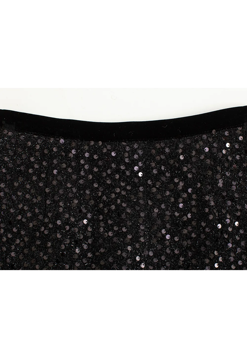 Woman's Sequined A-Line Party Skirt