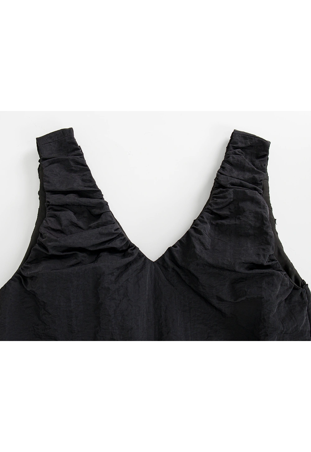 Women's Ruffled Sleeveless Blouse