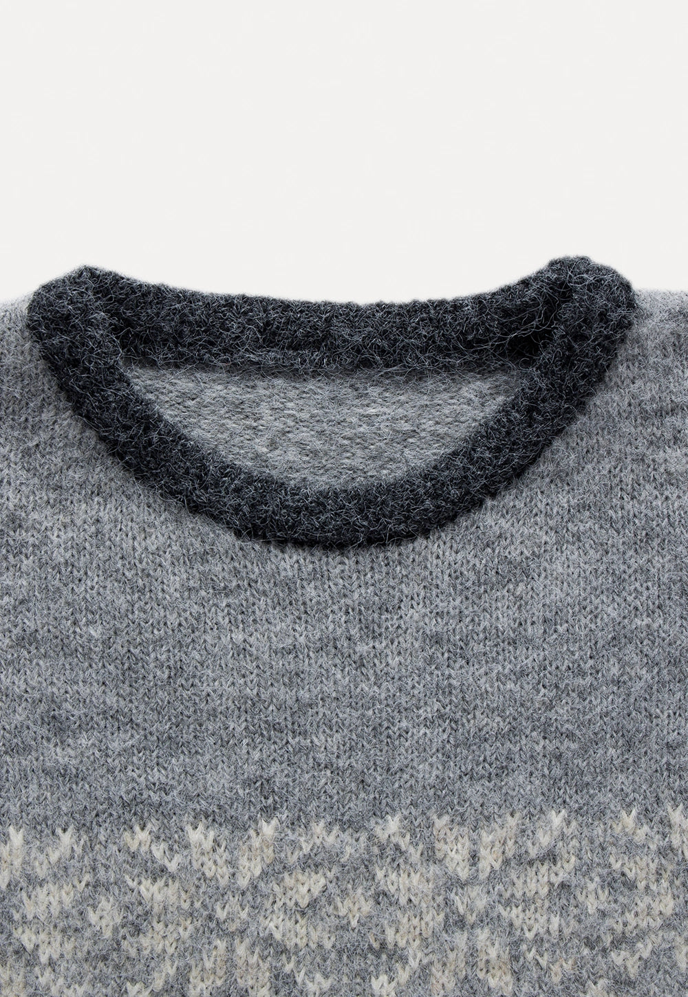 Ombre Nordic Pattern Sweater