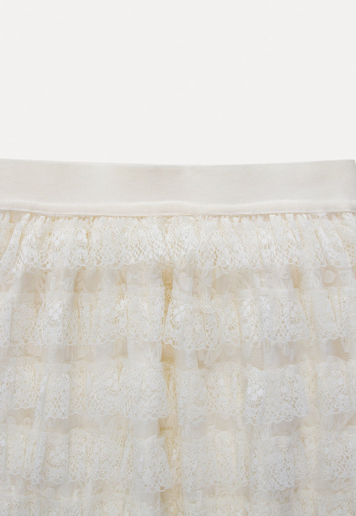 Elegant Ruffled Skirt