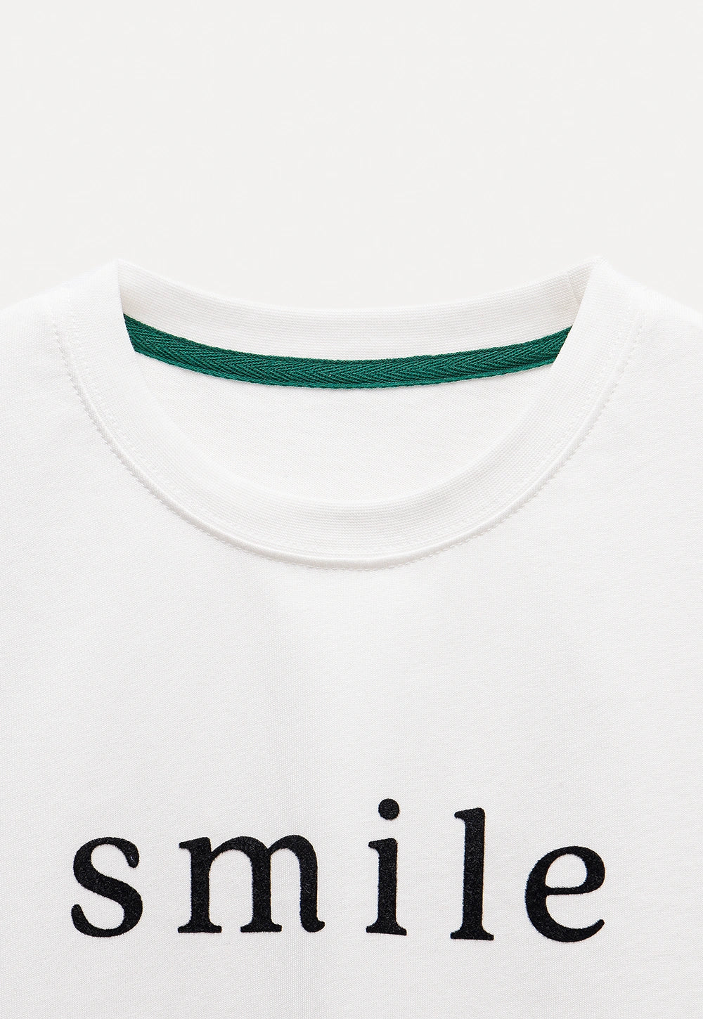 Women's Minimalist 'Smile' Graphic Tee