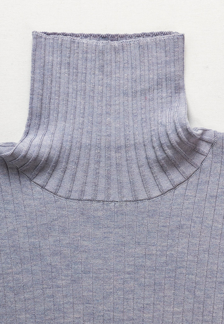 Women's Ribbed Turtleneck Sweater