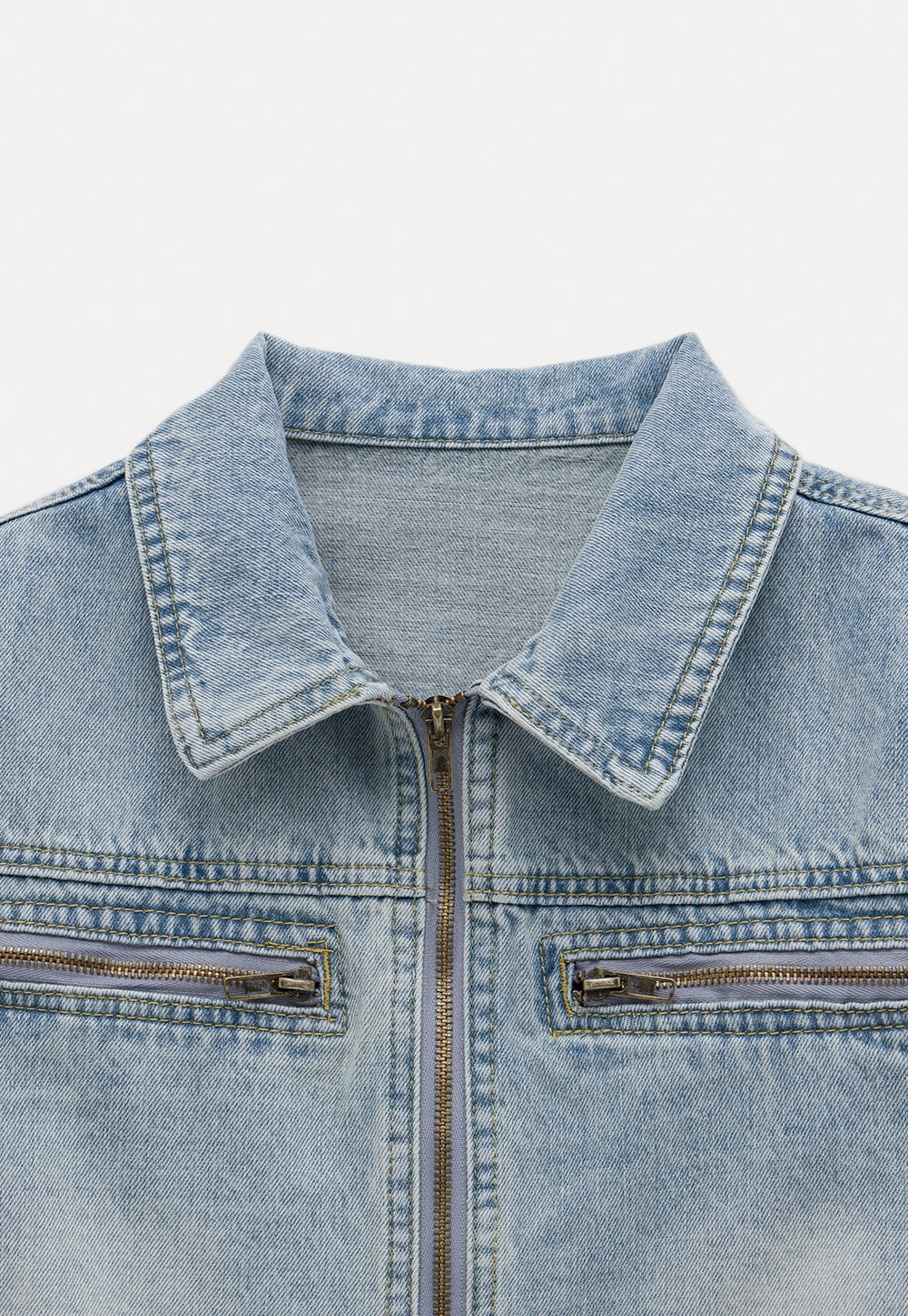 Women's Cropped Denim Jacket