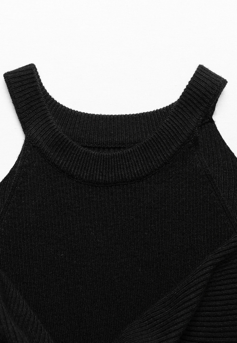 Women's Cold Shoulder Knit Dress