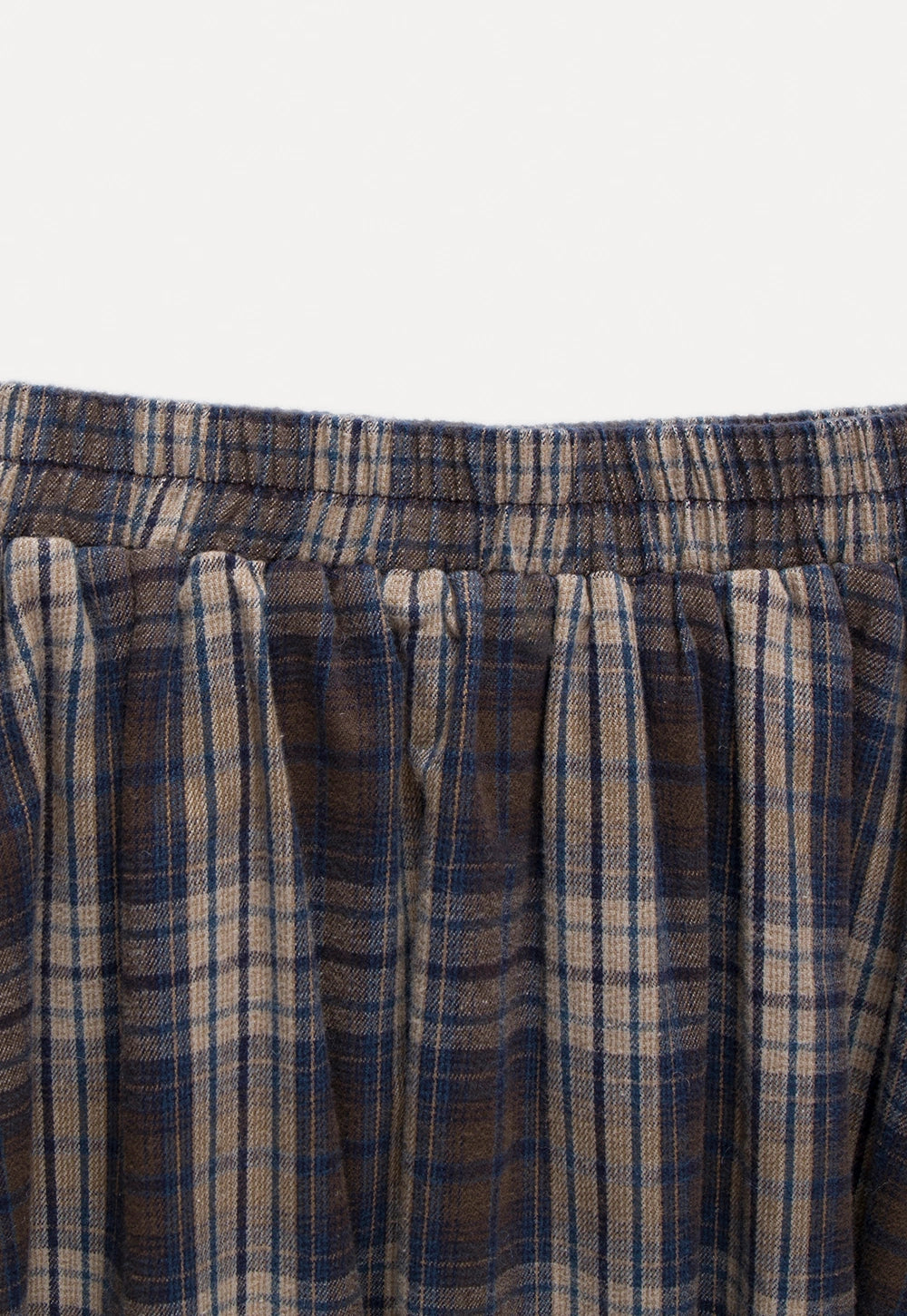 Women's Plaid A-Line Midi Skirt