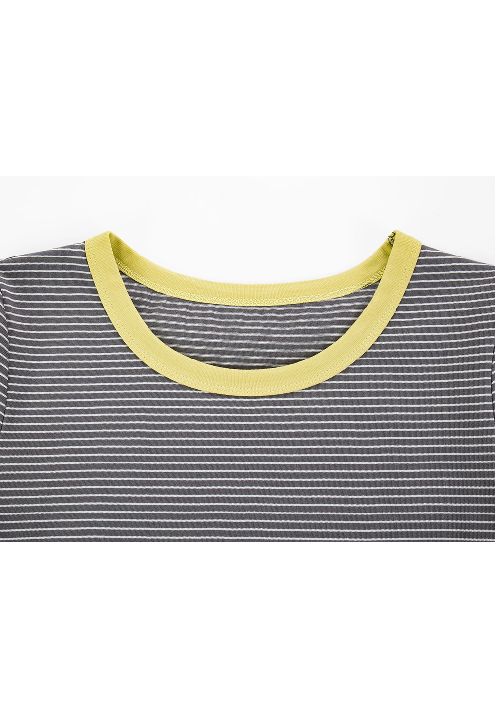 Women's Striped Crew Neck T-Shirt