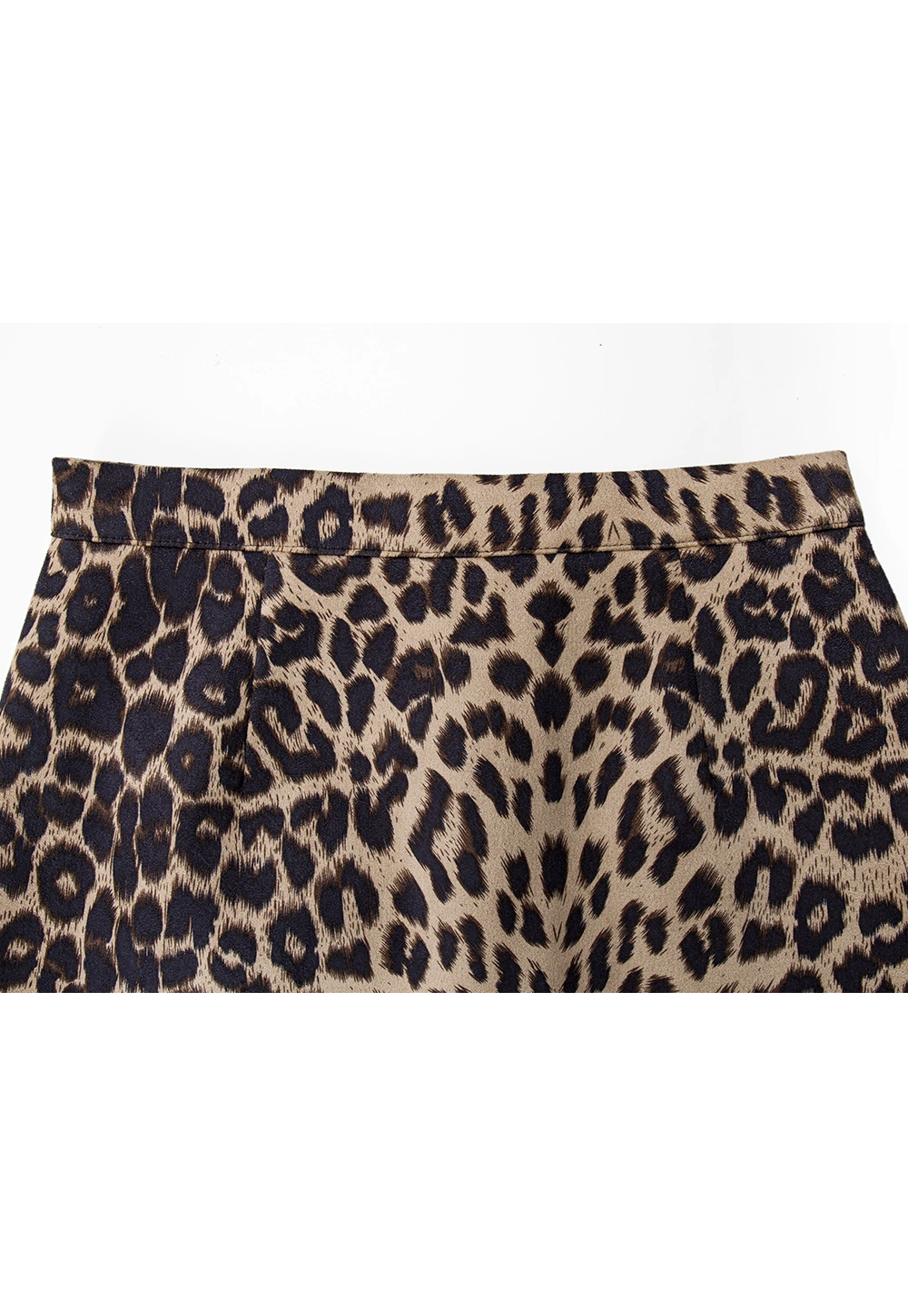 Leopard Print Mini Skirt