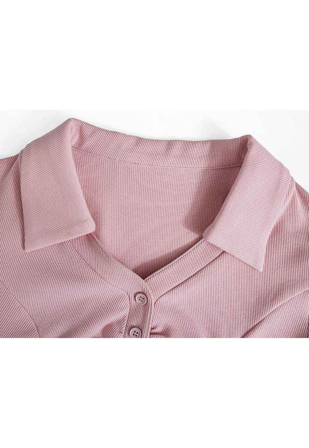 Women's Ruched Polo Shirt