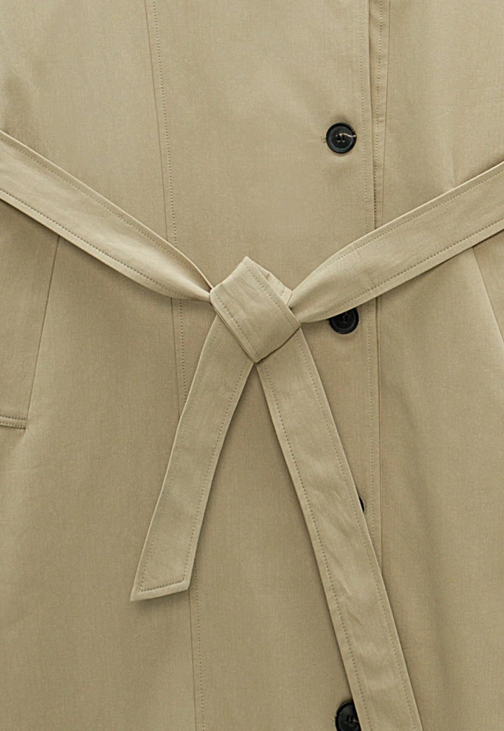 Classic Trench Coat with Belt