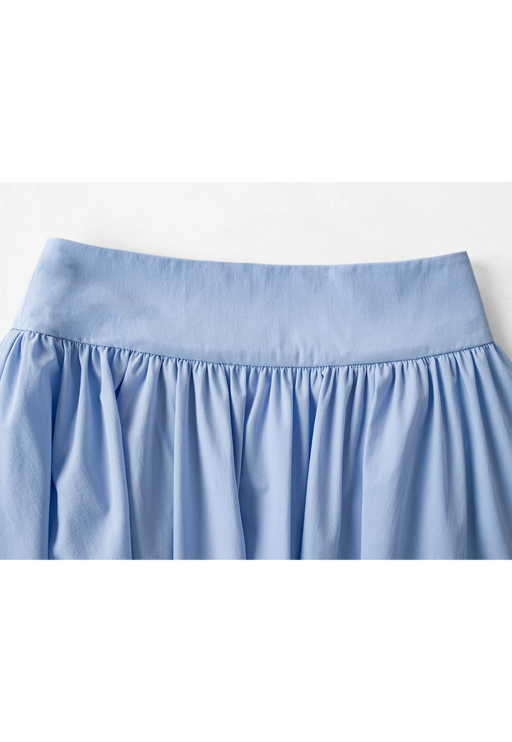 Women's Pleated Midi Skirt