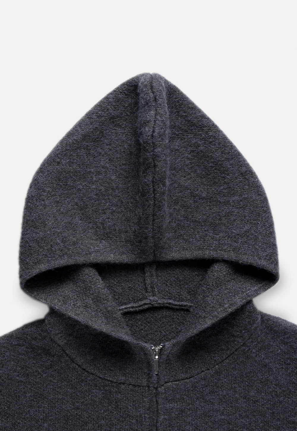 Hooded Half-Zip Pullover Sweater