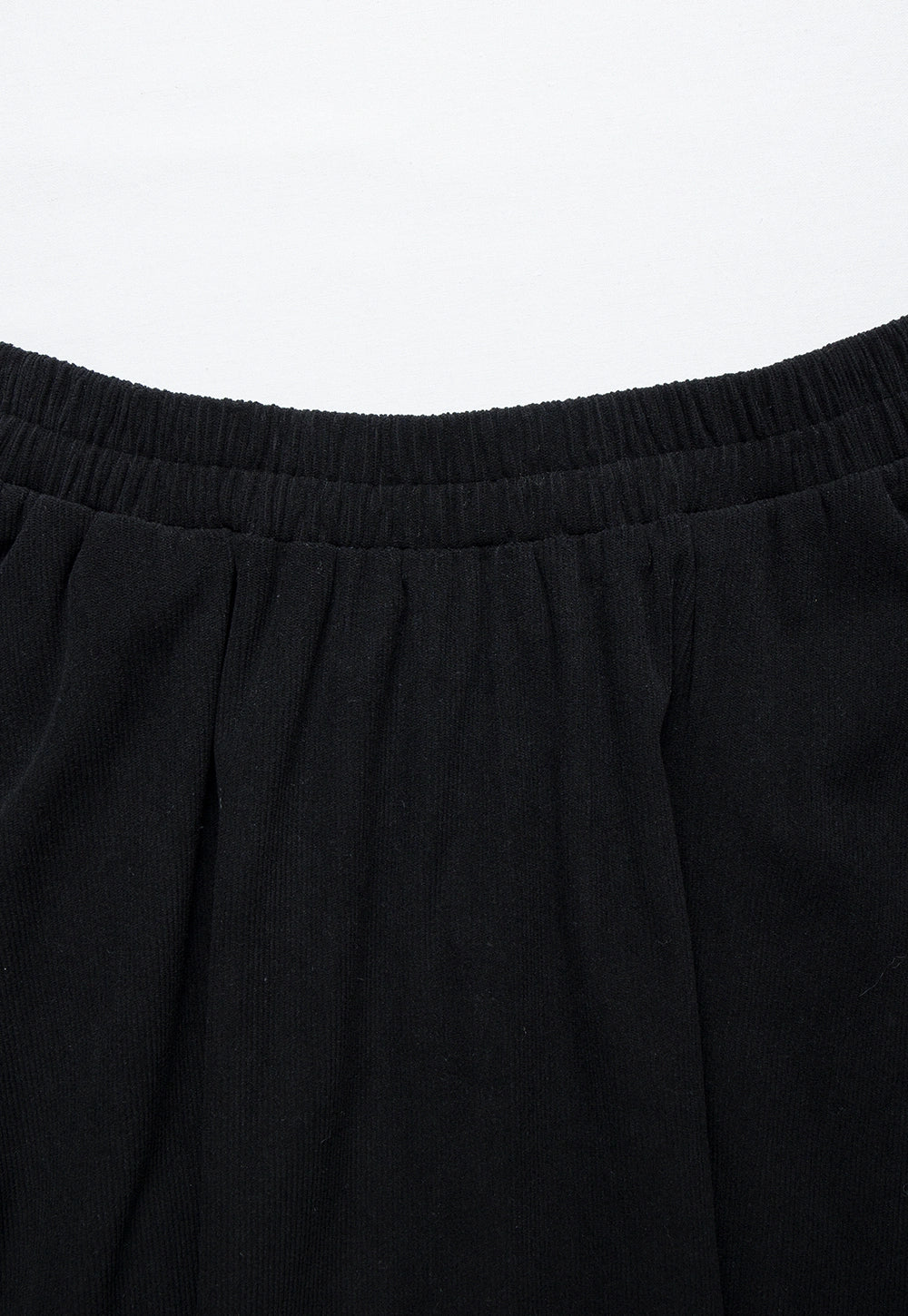 Flared Midi Skirt with Elastic Waist