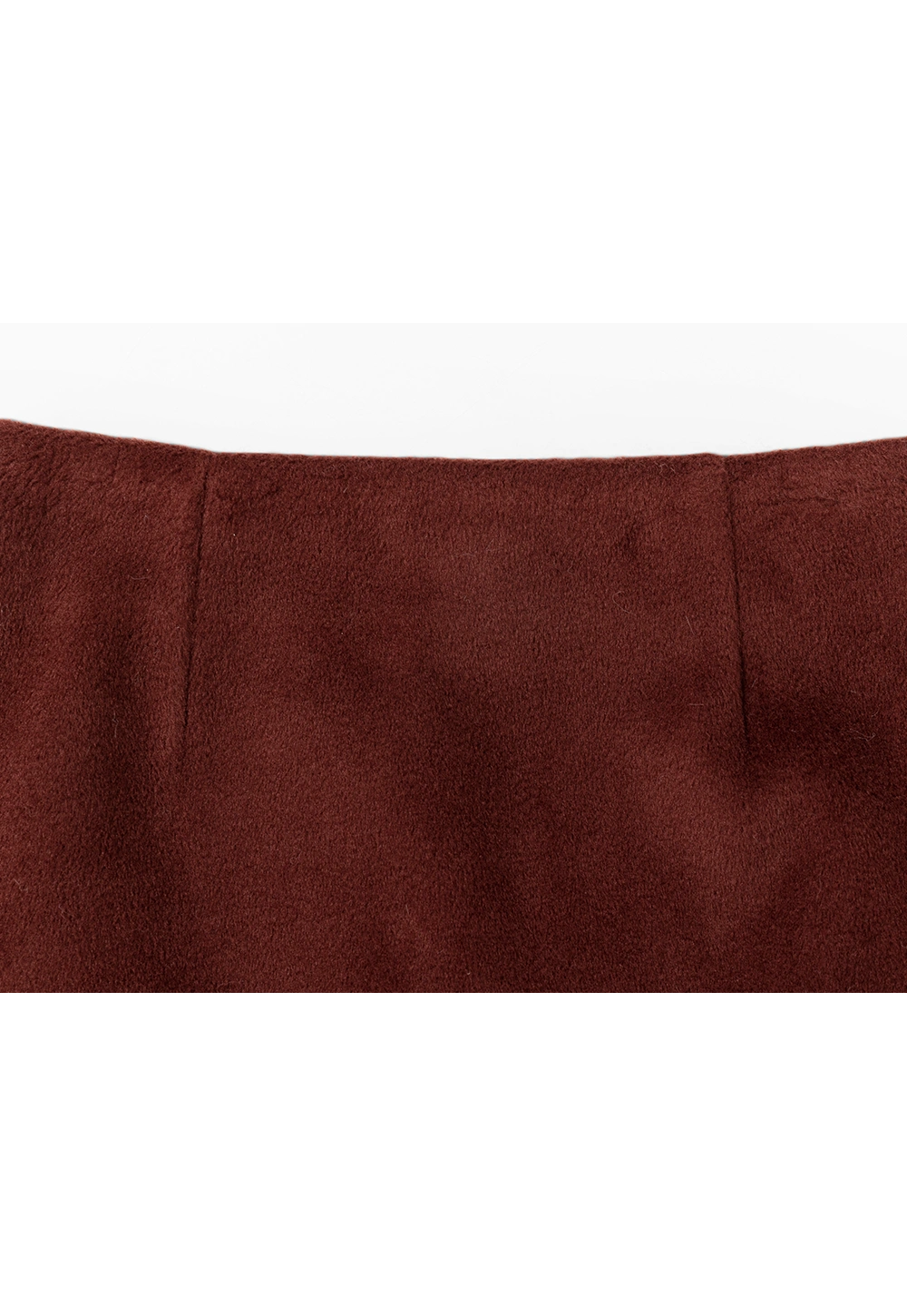 Stylish Woolen Mini Skirt for Women - Soft A-Line Skirt for Winter Elegance