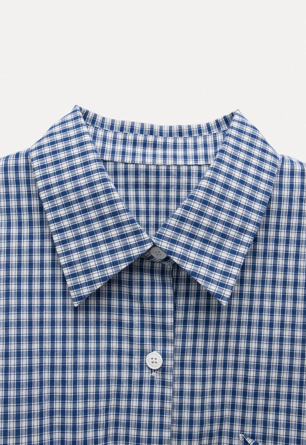 Women's Classic Gingham Button-Up Shirt