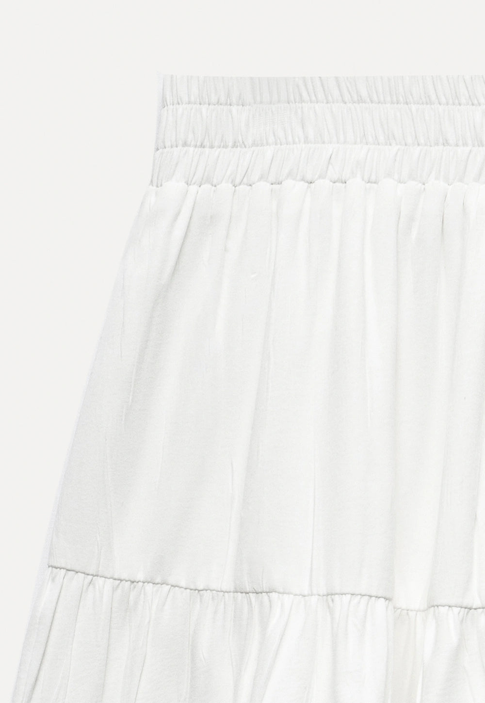 Women's Tiered Ruffle Mini Skirt – High-Waisted Flowy Skirt