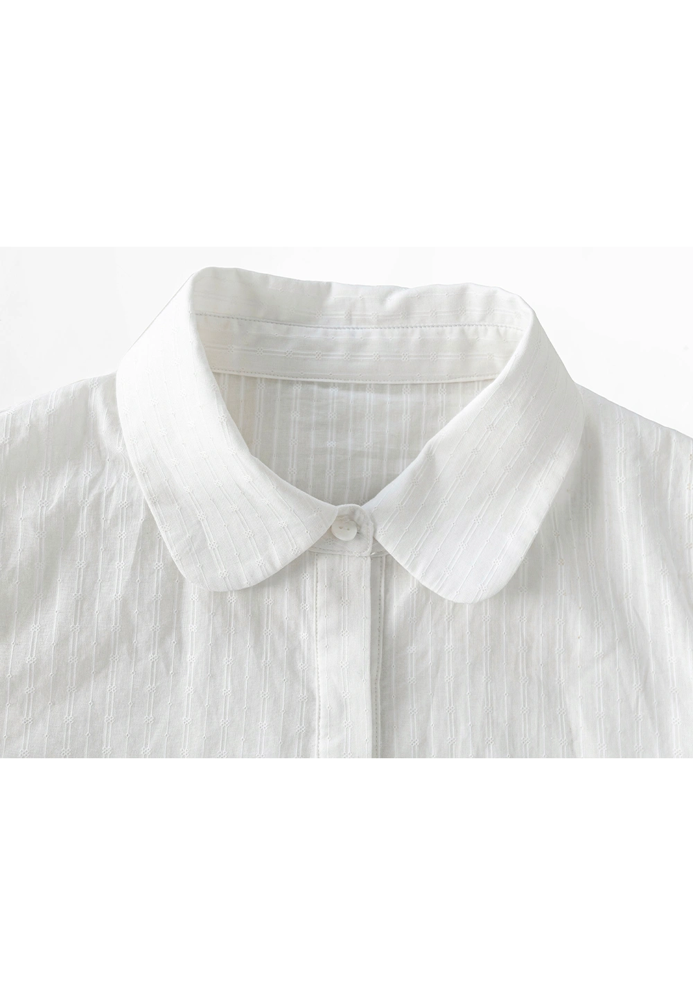 Women's Puff Sleeve Button-Up Blouse