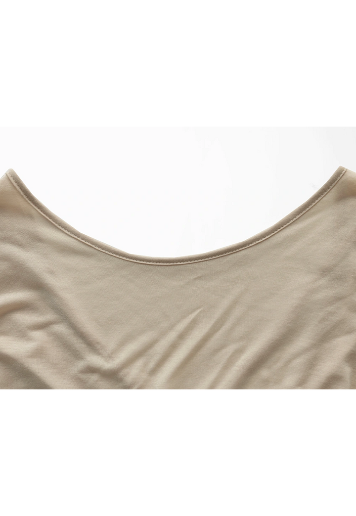 Top in maglia larga a maniche lunghe da donna