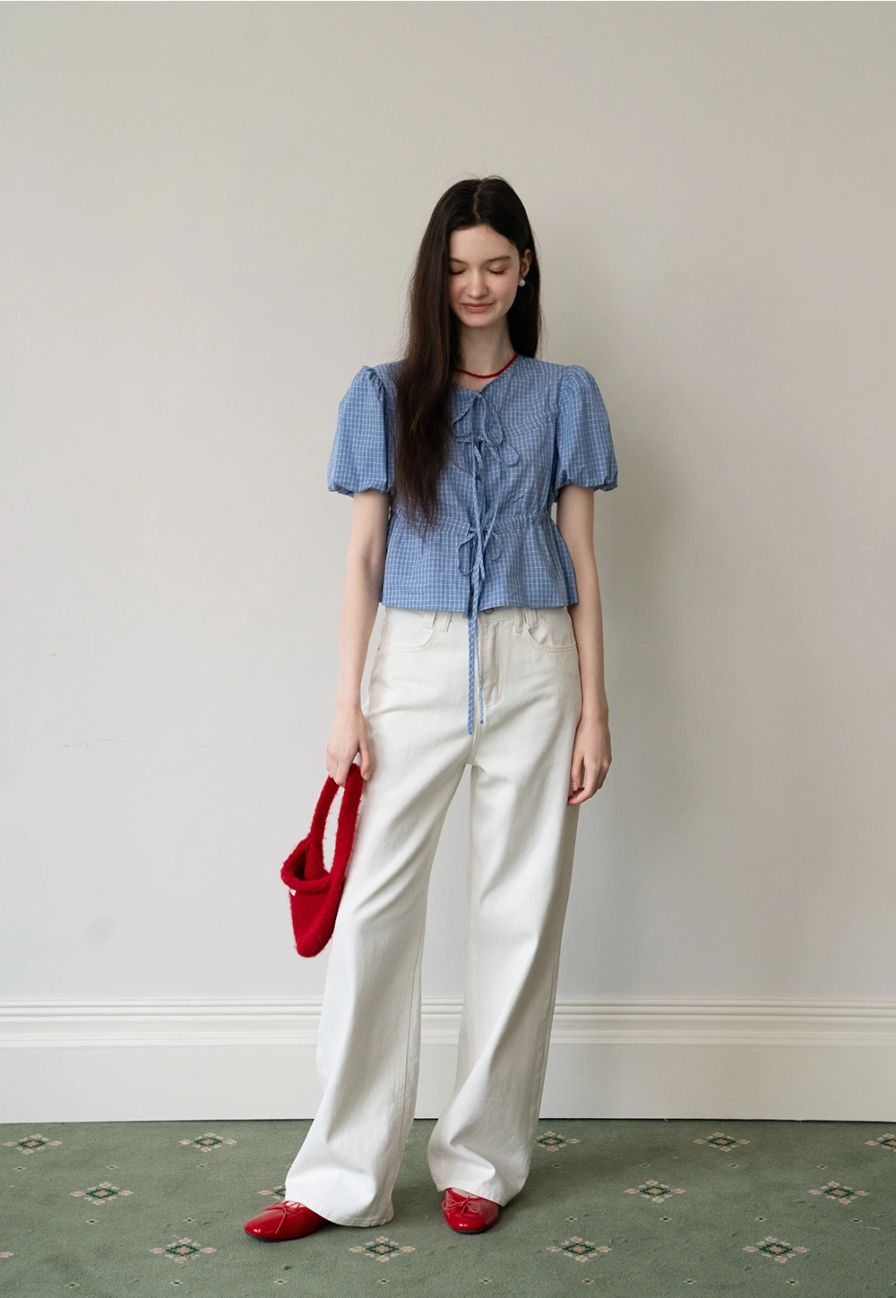 High-Waist Wide-Leg Jeans