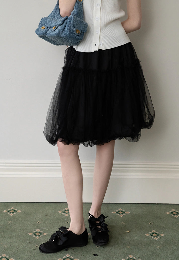 Women's Layered Tulle Skirt