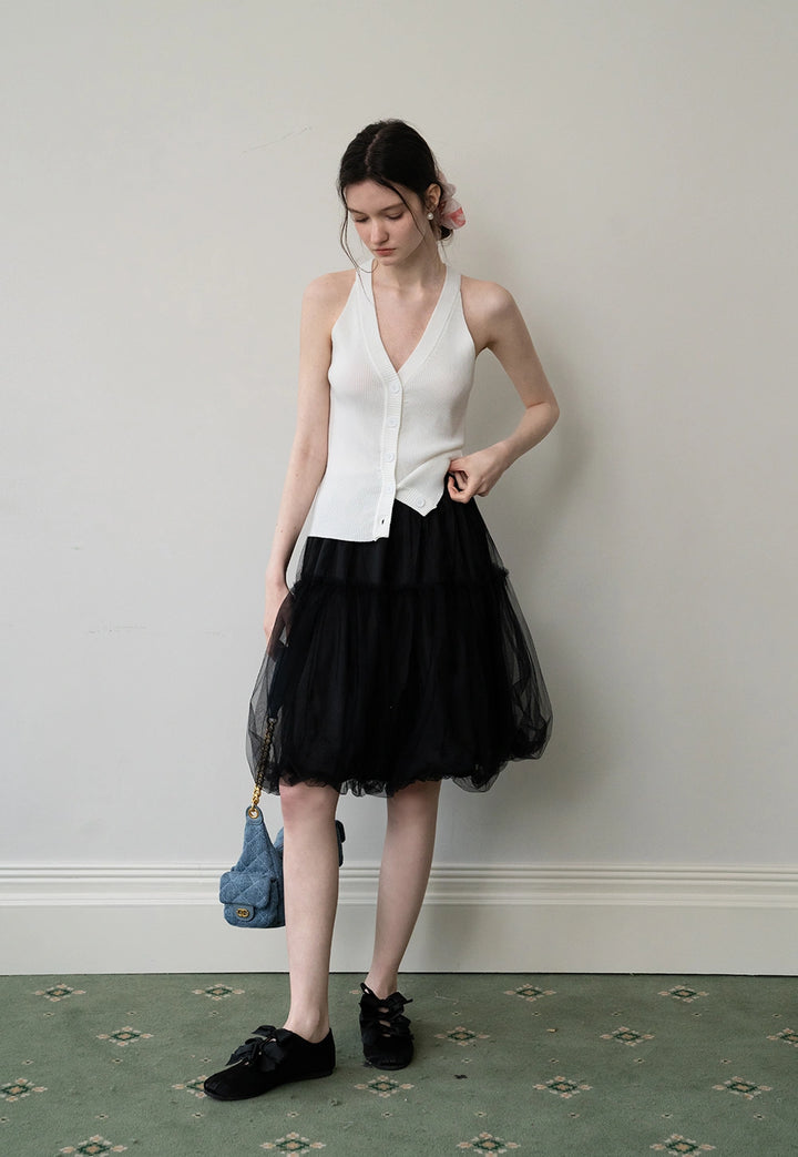 Women's Layered Tulle Skirt