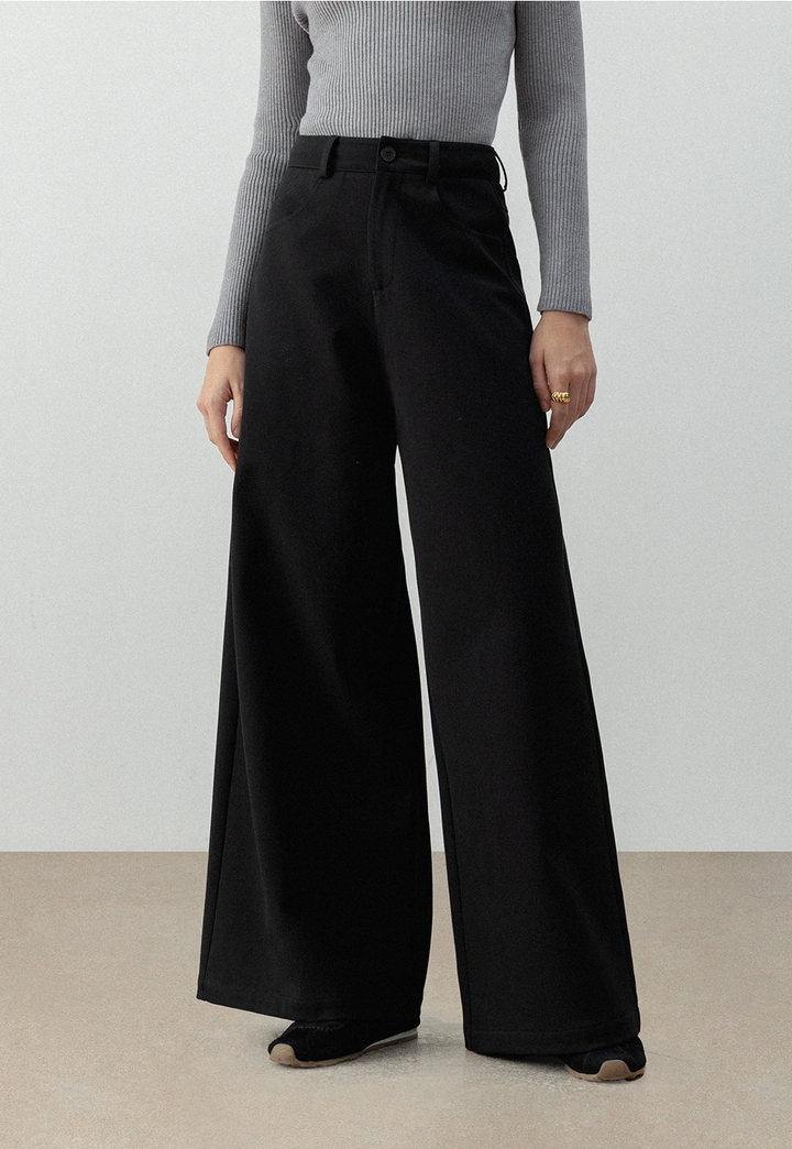 Women's High Rise Wide-Leg Pants