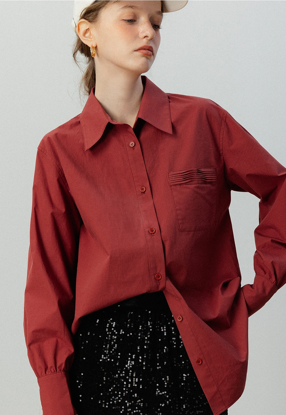 Women's Classic Button-Up Shirt