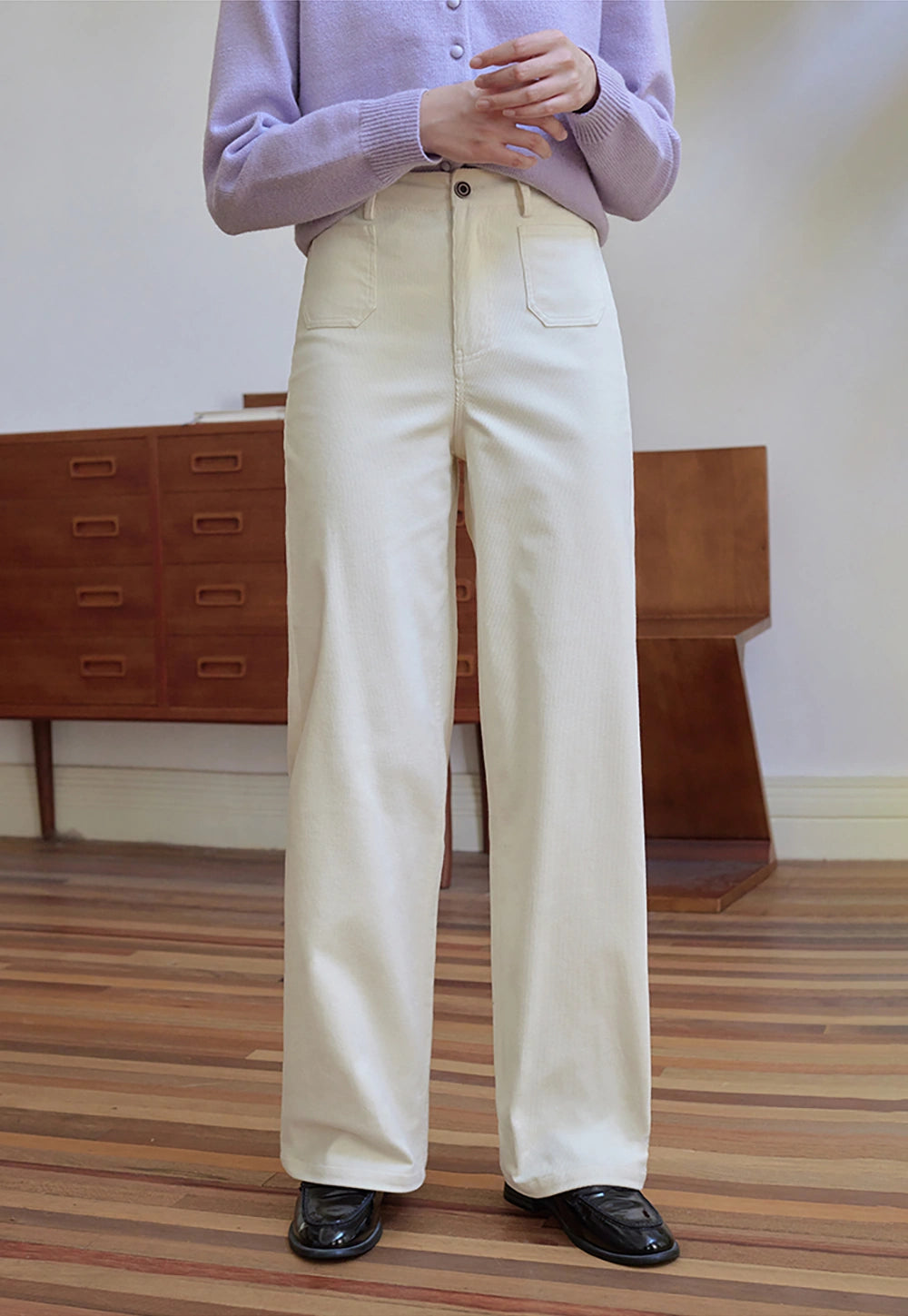 Corduroy Flare Pants