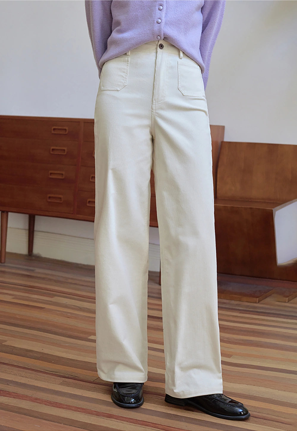 Corduroy Flare Pants