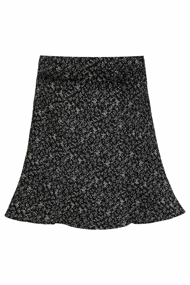 Women's Floral Print A-line Mini Skirt