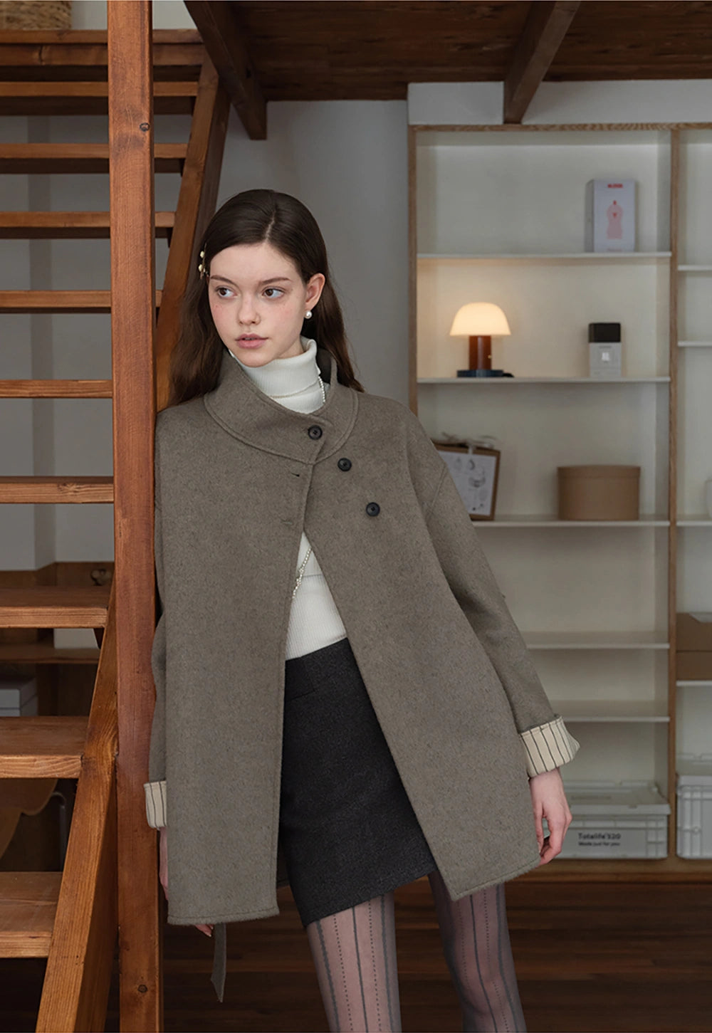 Women's Wool Blend Coat