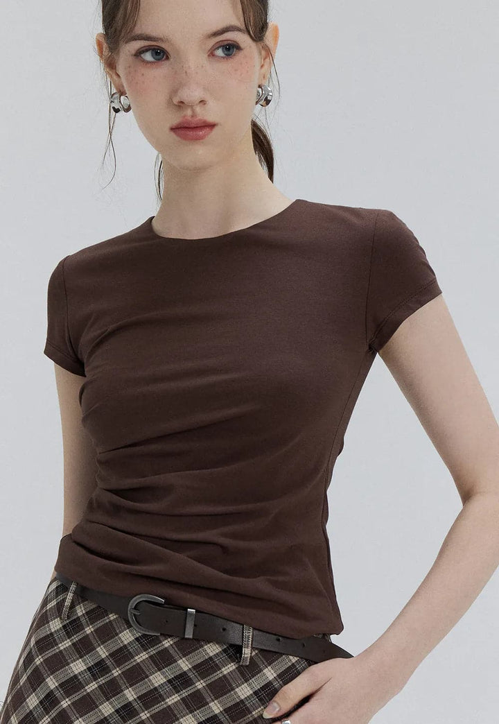 T-shirt girocollo classica: elegante e versatile