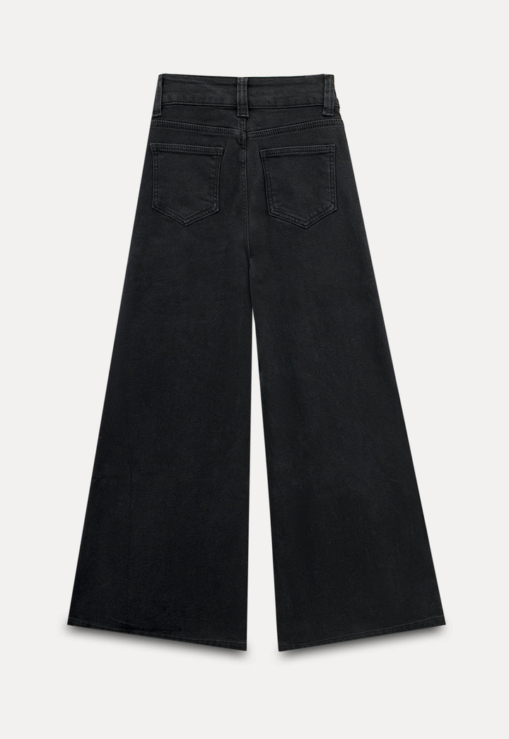 Women's High-Waist Wide-Leg Jeans