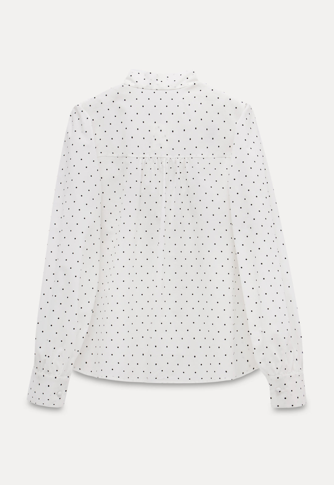 Women’s Polka Dot Bow Blouse