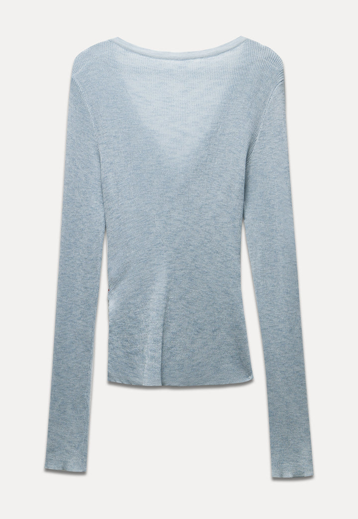 Women's Asymmetrical Knit Sweater