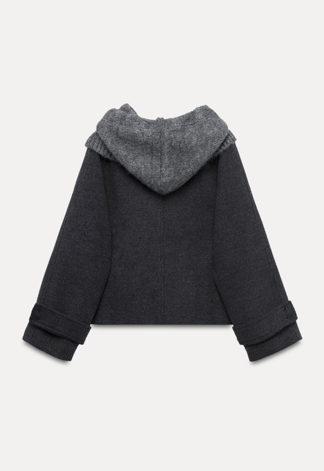 Women's Wool Blend Hooded Coat