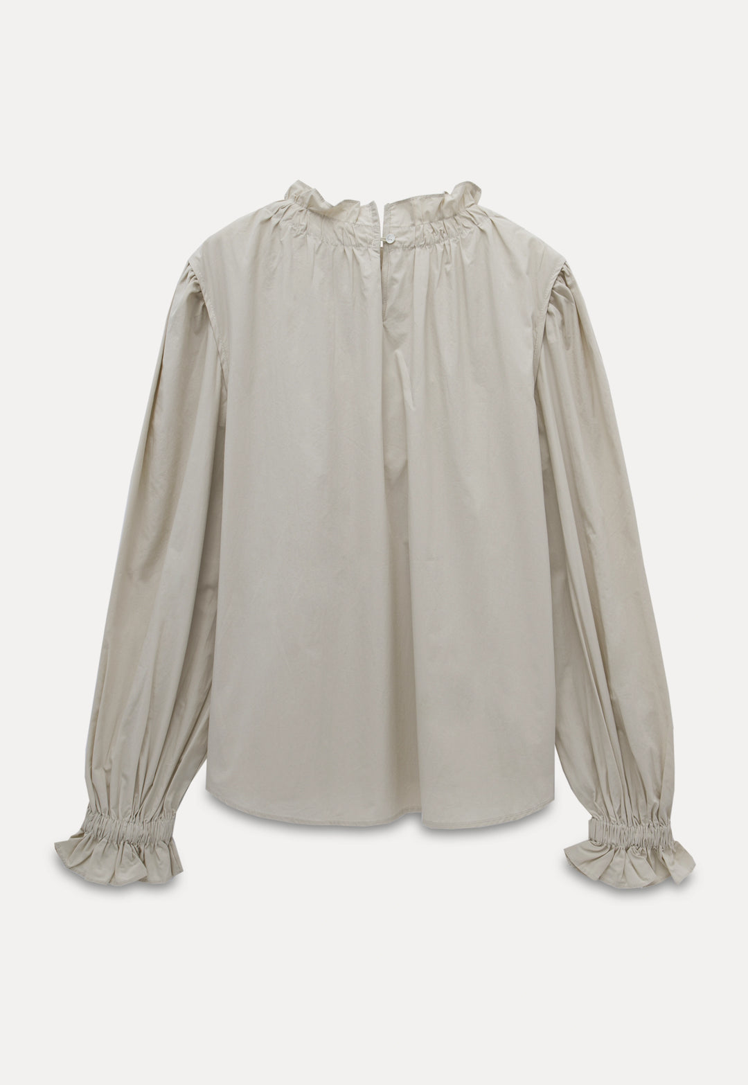 Women's Ruffle Collar Blouse