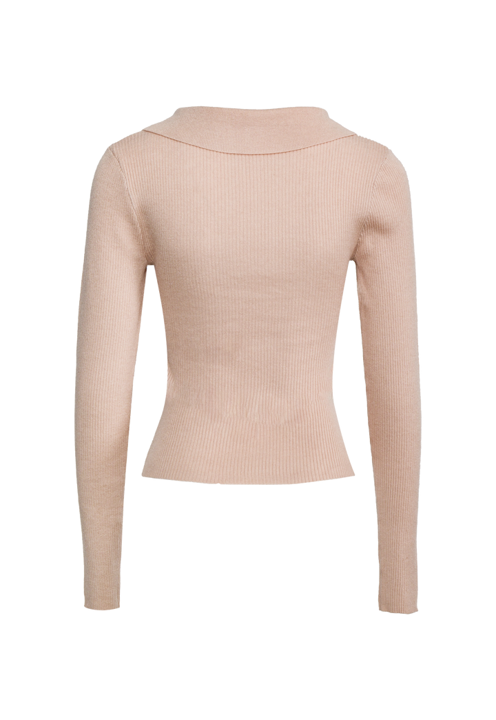 Women's Collared Knit Base Layer Top