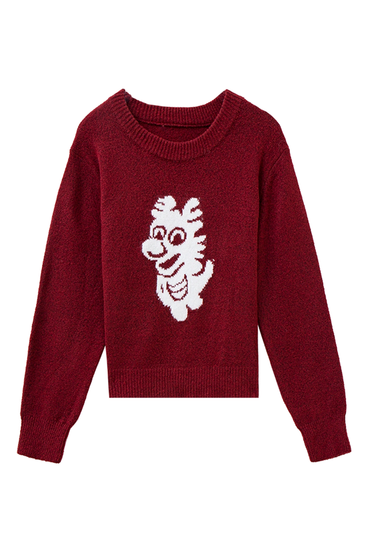 Sweater Knit Makhluk Aneh