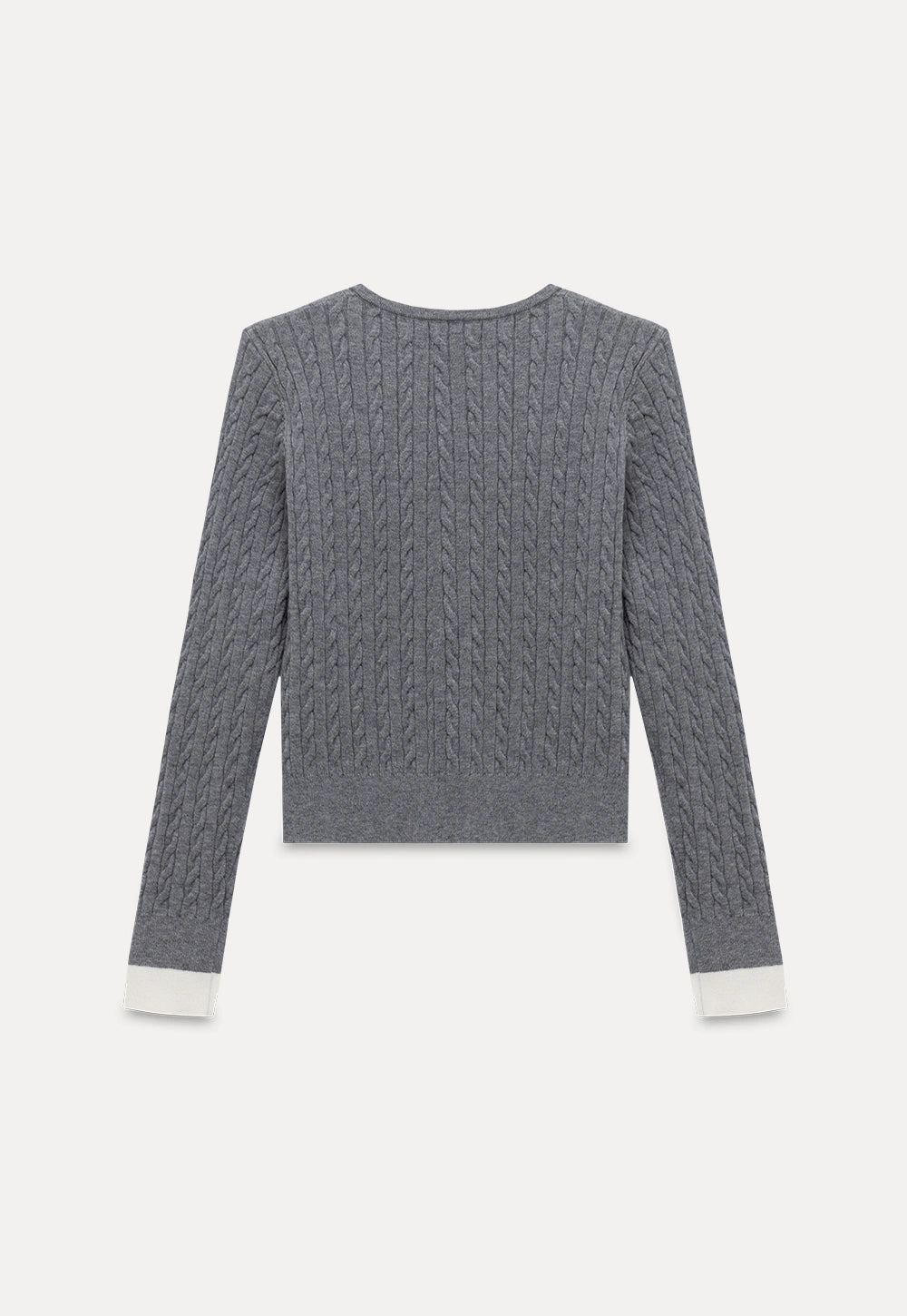 Women's Cable Henley Sweater