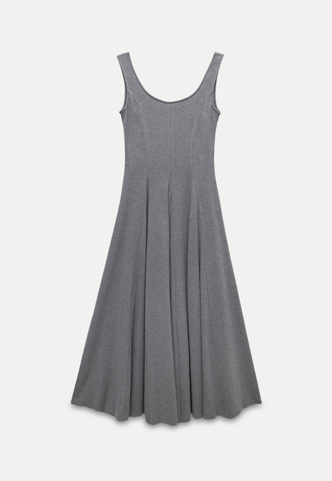 Sleeveless Pleated Dress