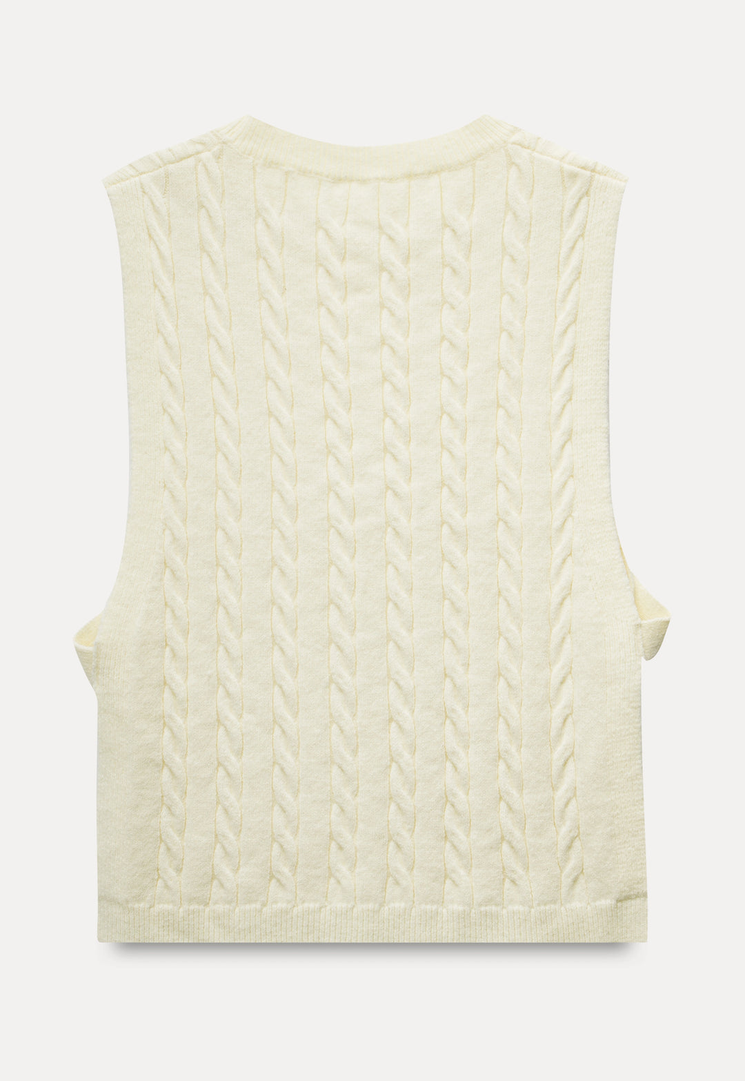 Sleeveless Knit Vest