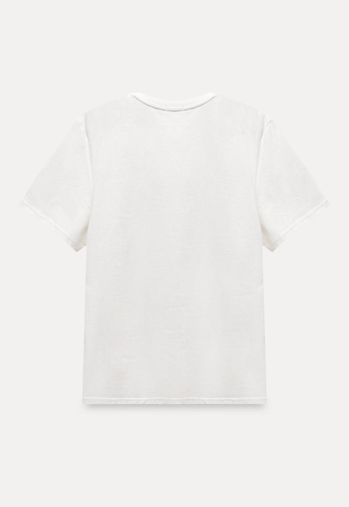 Women's Minimalist 'Smile' Graphic Tee