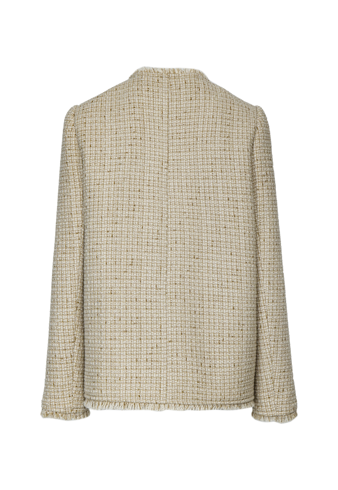 Women's Fringed Tweed Blazer