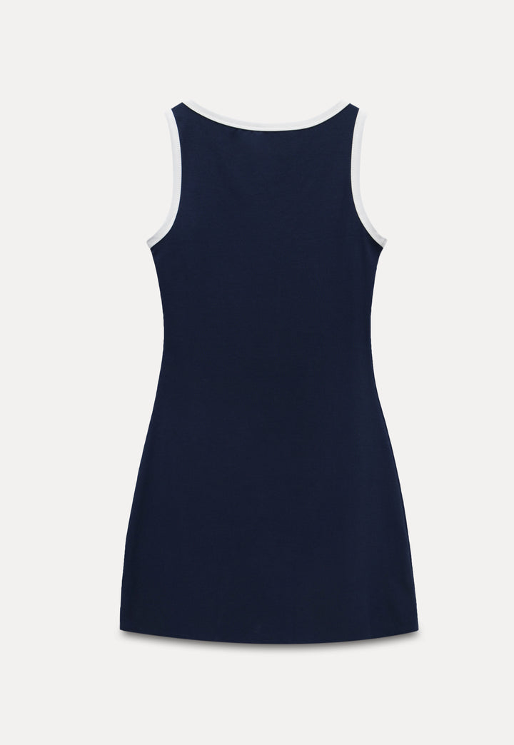 Trim Tank Dress