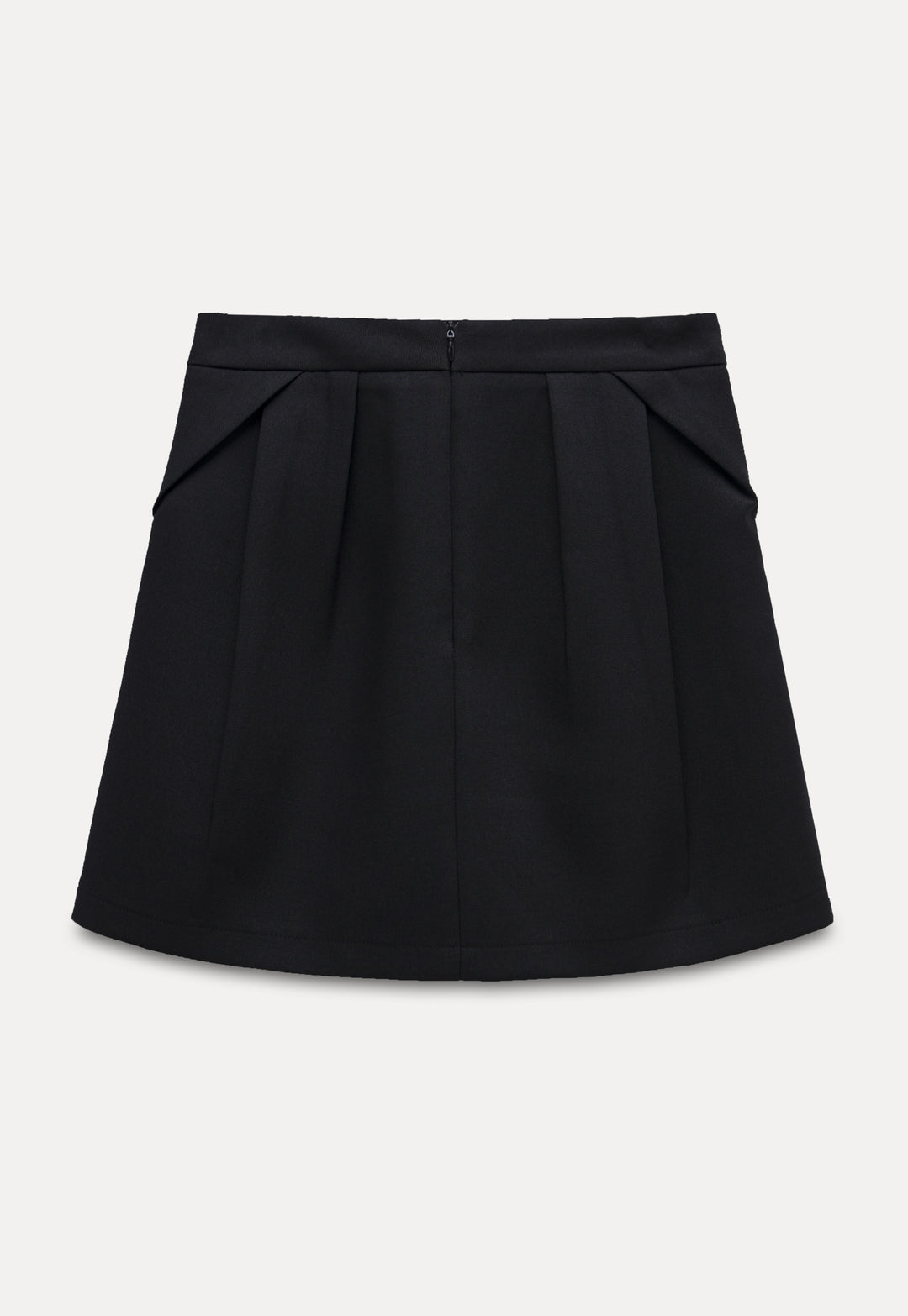 Classic Pleated Mini Skirt