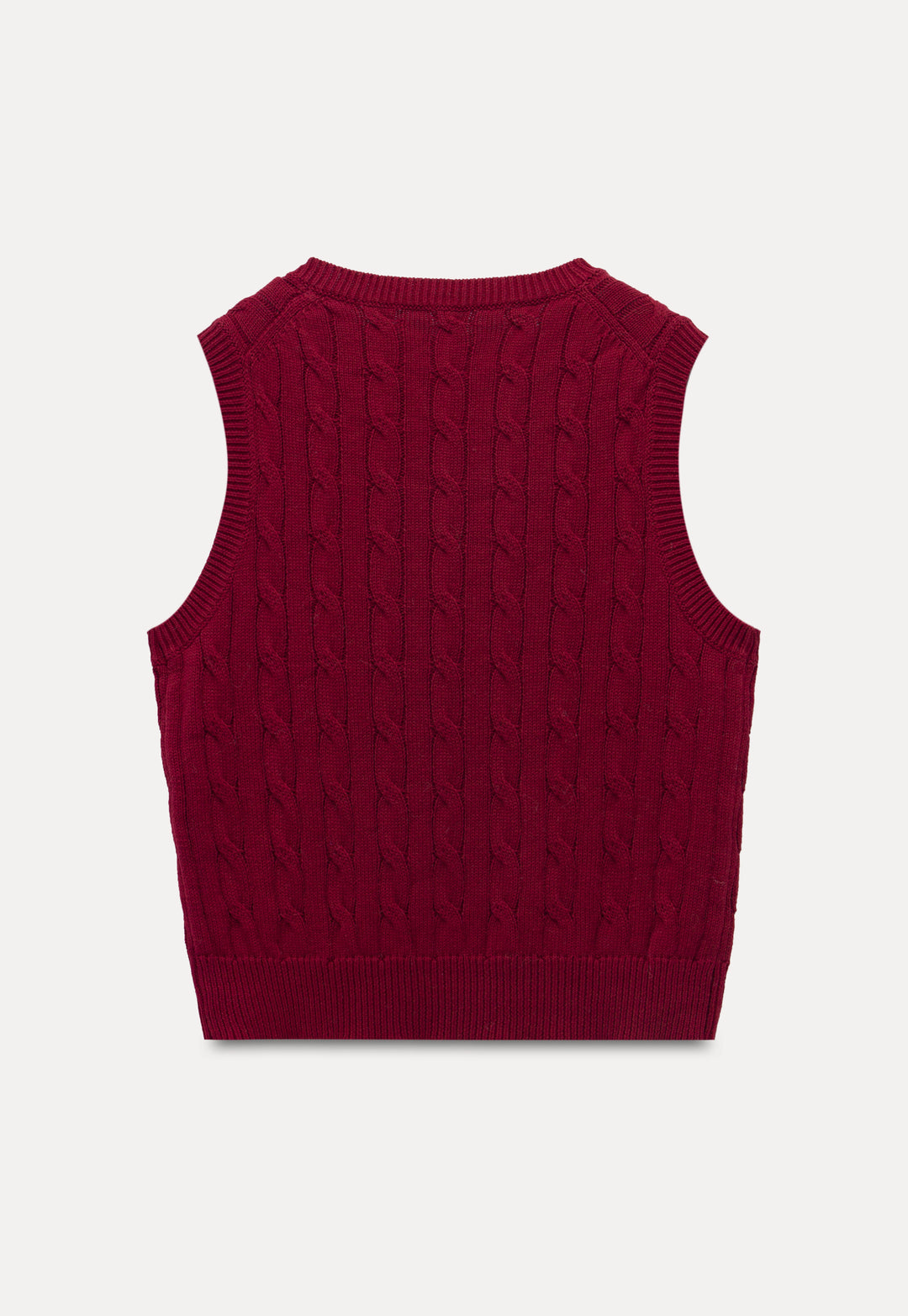 Women's Cable Knit Sweater Vest