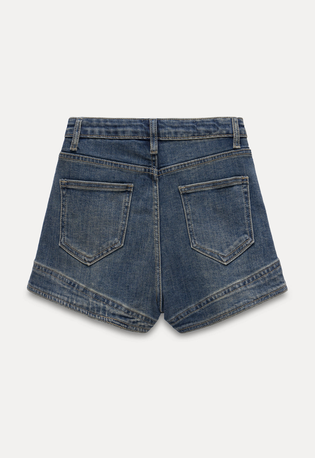 Women's High-Waisted Denim Shorts