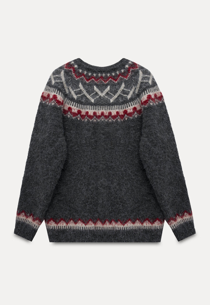 Women's Fair Isle Knit Sweater